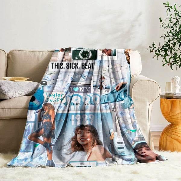 Taylor Swift Eras Tour Throw Blanket – 60x50 inches